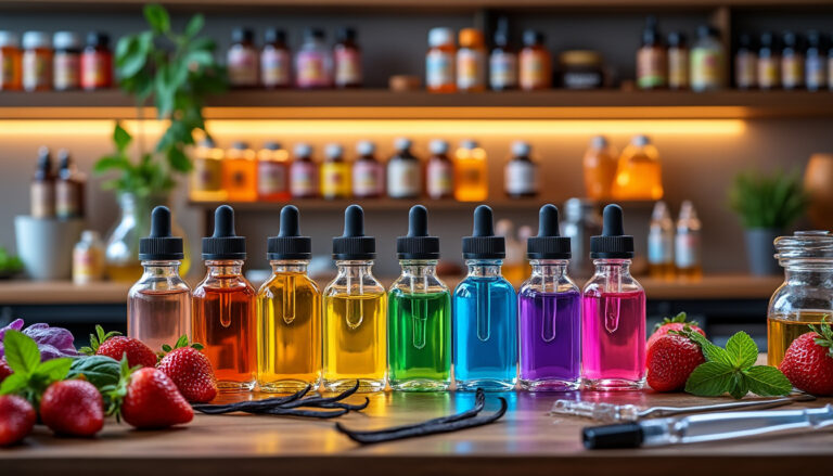 découvrez l'art de créer vos propres e-liquides personnalisés grâce à notre large sélection d'arômes. exprimez votre créativité et savourez des mélanges uniques adaptés à vos goûts !