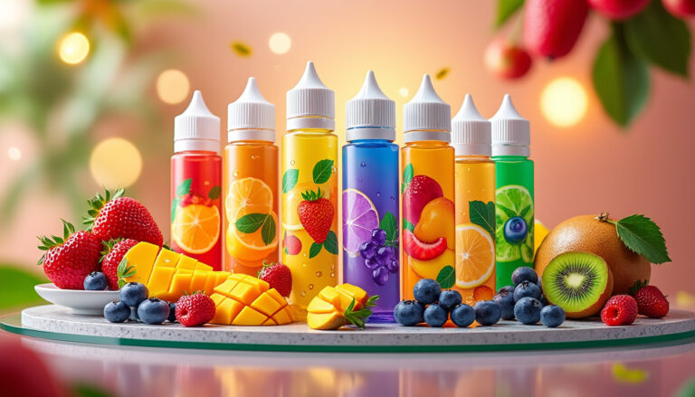 plongez dans l'univers des e-liquides avec notre sélection de saveurs fruitées. découvrez des mélanges rafraîchissants qui éveilleront vos papilles et agrémenteront vos moments de vape. parfait pour les amateurs de sensations fruitées!