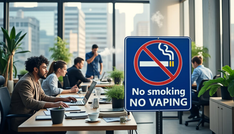 découvrez les enjeux et implications de la prohibition de fumer et de vapoter sur les lieux de travail. analysez les impacts sur la santé des employés, la productivité et l'environnement professionnel, tout en explorant les diverses législations en vigueur.