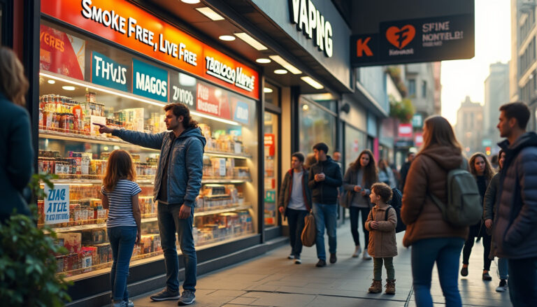 découvrez les risques associés à la publicité illégale pour le tabac chauffé et les cigarettes électroniques dans les commerces. informez-vous sur les dangers pour la santé et les implications légales de ces pratiques promotionnelles.