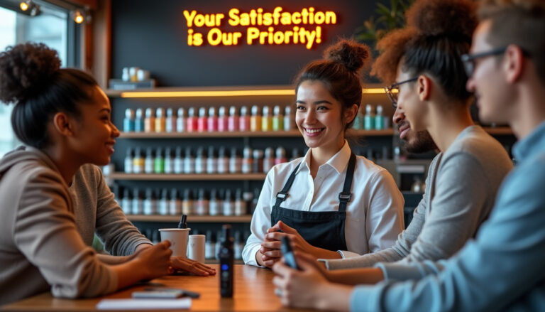 découvrez pourquoi le soutien client est essentiel pour les magasins de cigarettes électroniques. apprenez comment un service client efficace peut fidéliser les clients, améliorer l'expérience d'achat et booster les ventes dans ce secteur en pleine expansion.