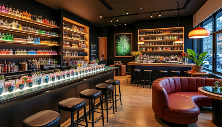 découvrez un espace unique alliant boutique et bar, conçu spécialement pour les passionnés de vape. profitez d'une sélection exclusive de produits, conseils d'experts et moments de convivialité autour de votre passion.