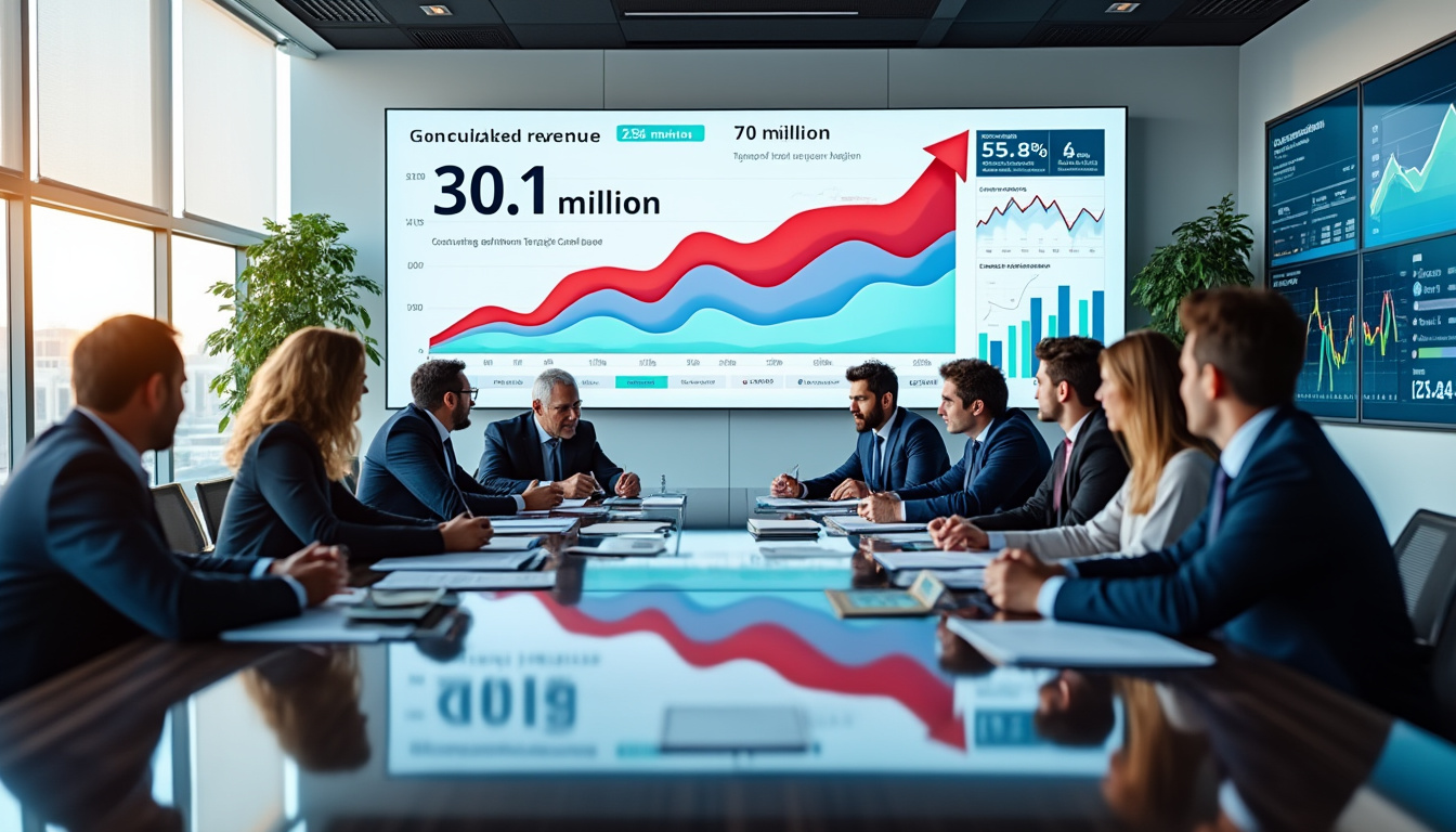 découvrez le chiffre d'affaires consolidé du premier semestre 2024, s'élevant à 30,1 millions d'euros. l'entreprise maintient son objectif annuel ambitieux de 70 millions d'euros, témoignant d'une solide performance sur le marché.