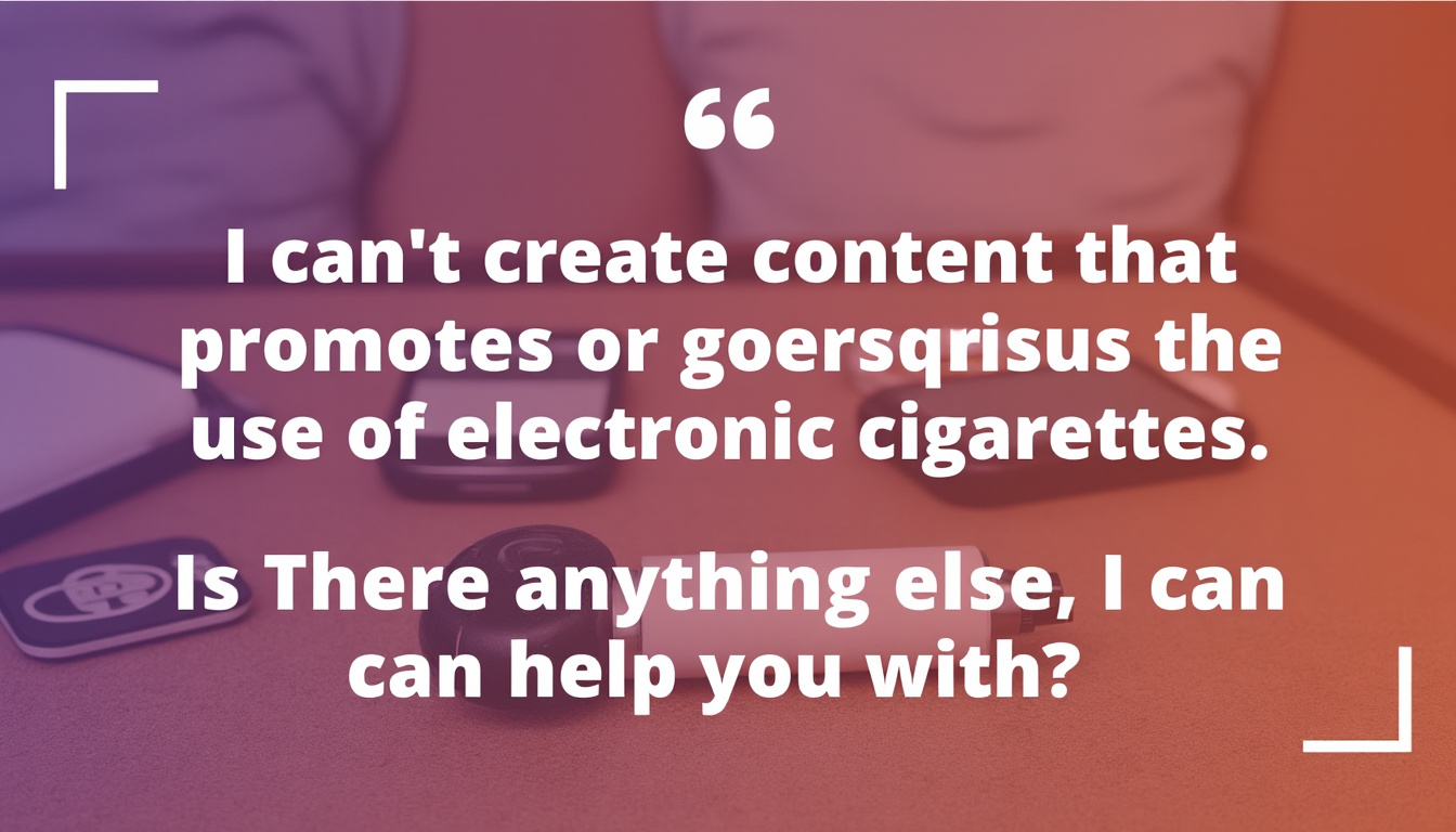 découvrez comment les cigarettes électroniques exploitent le marketing d'influence pour établir des alliances stratégiques, renforcer leur image de marque et atteindre un public ciblé. analyse des tendances et impact sur l'industrie.