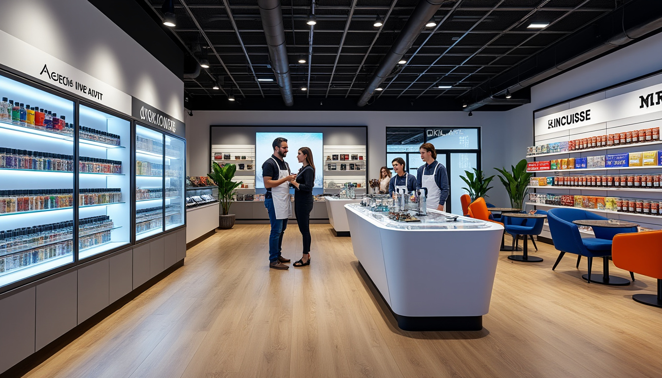 découvrez des stratégies efficaces pour optimiser la surface de vente de votre magasin de cigarette électronique. apprenez à agencer votre espace, à mettre en avant vos produits et à attirer davantage de clients. transformez votre boutique en un lieu accueillant et fonctionnel, tout en maximisant vos ventes.