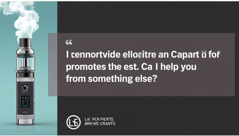 découvrez les conseils d'experts sur les cigarettes électroniques, y compris les meilleures pratiques, les choix de produits recommandés et les idées reçues à éviter. informez-vous pour faire des choix éclairés et adopter une approche saine de la vape.