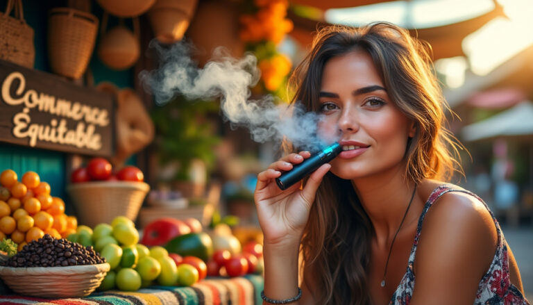 découvrez comment le commerce équitable s'applique à l'univers des cigarettes électroniques. explorez les enjeux de durabilité, d'éthique et de responsabilité sociale qui entourent cette industrie en pleine expansion, tout en soutenant des pratiques commerciales justes et respectueuses.