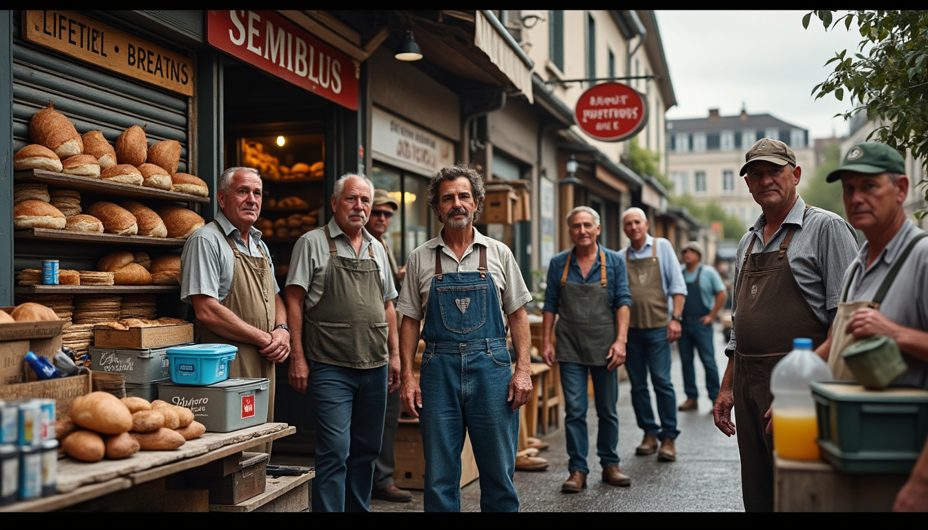 découvrez comment les commerçants français du perthus, unis comme des survivalistes, misent sur l'essentiel pour faire face aux défis économiques et résister ensemble.